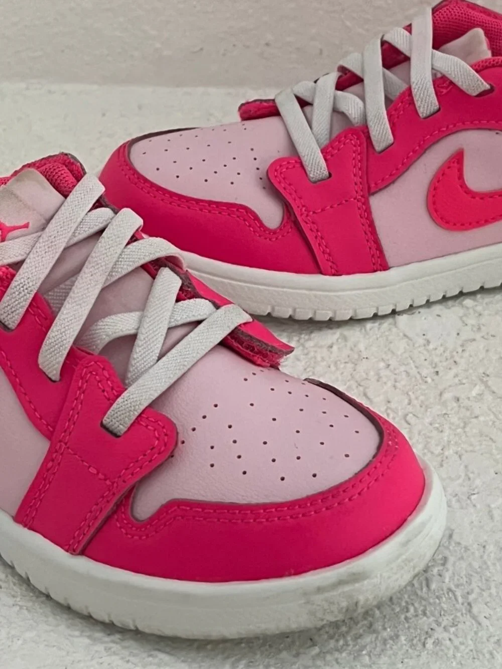Nike Air Jordan 1 Low ALT Girl's Size 10C Pink Foam Sneakers Shoes DR9747-661